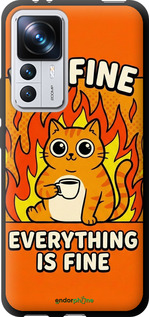 TPU чехол Funny Cat для Xiaomi 12T Pro - 6786b-2869 изображение 