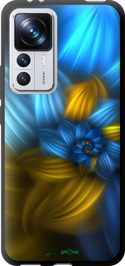 

TPU чорний чохол "Візерунок 46" для Xiaomi 12T Pro, Синій