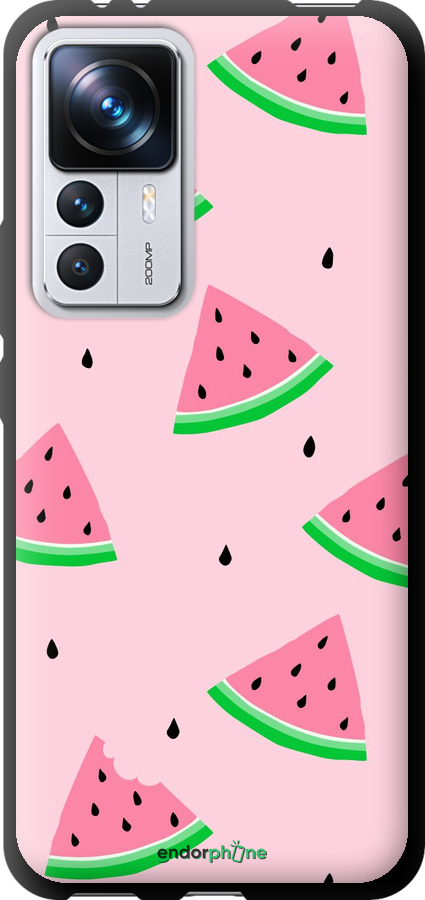 TPU чехол Розовый арбуз для Xiaomi Redmi K50 Ultra - 4314b-3331 изображение 