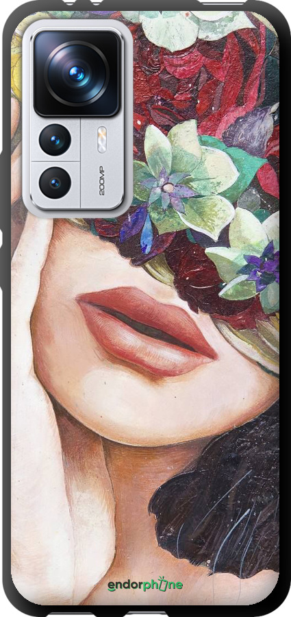 TPU чехол Head Flower для Xiaomi 12T - 4460b-3332 изображение 