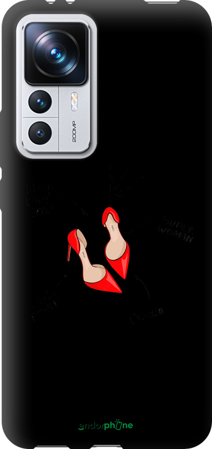 TPU чехол Жінка для Xiaomi 12T Pro - 4599b-2869 изображение 