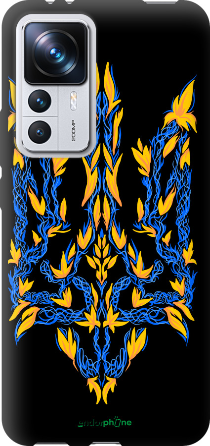 TPU чехол Герб Украины v3 для Xiaomi Redmi K50 Ultra - 5313b-3331 изображение 