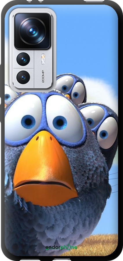 TPU чехол Angry Birds для Xiaomi 12T Pro - 6008b-2869 изображение 