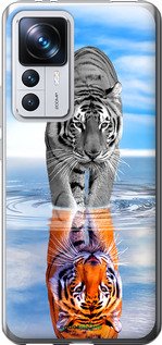 Силиконовый чехол Тигр для Xiaomi Redmi K50 Ultra - 6016u-3331 изображение 