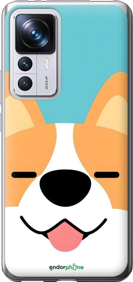 Силіконовий чехол Корги для Xiaomi Redmi K50 Ultra - 6280u-3331 изображение 