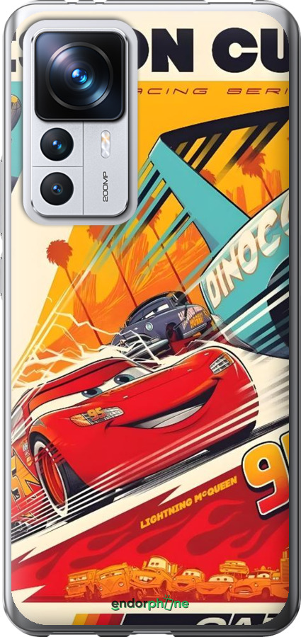 Силиконовый чехол Тачки для Xiaomi Redmi K50 Ultra - 6288u-3331 изображение 