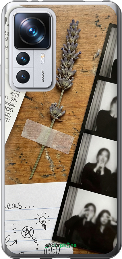 Силиконовый чехол Aesthetic Scrapbook Collage для Xiaomi Redmi K50 Ultra - 6773u-3331 изображение 