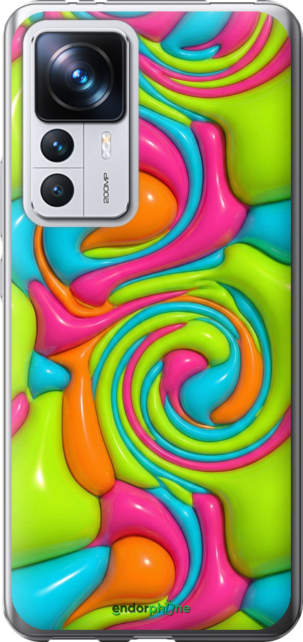 Силиконовый чехол Y2K Jelly Dream для Xiaomi 12T Pro - 6780u-2869 изображение 
