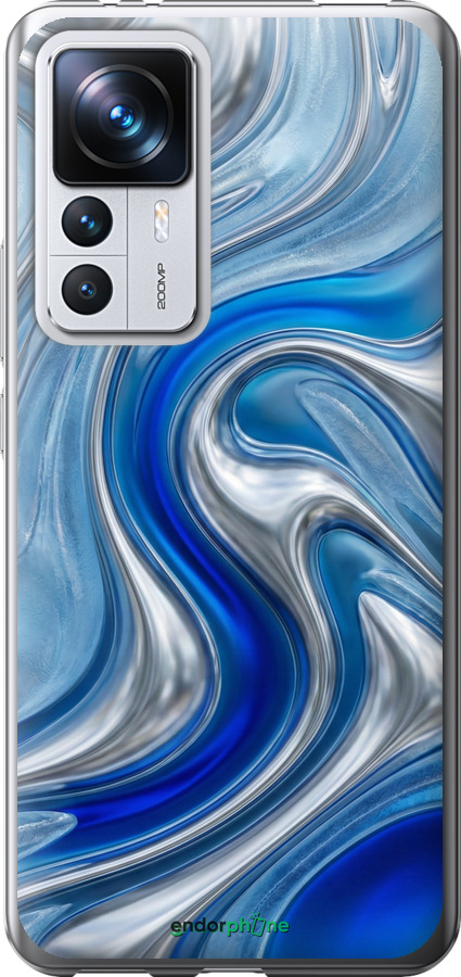 Силиконовый чехол Liquid Chrome для Xiaomi Redmi K50 Ultra - 6781u-3331 изображение 