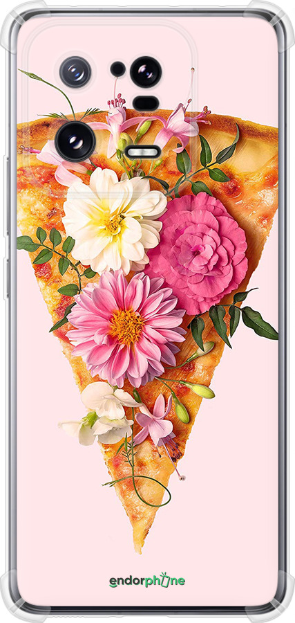 Силикон с усиленными углами чехол pizza для Xiaomi 13 Pro - 4492sp-2959 изображение 