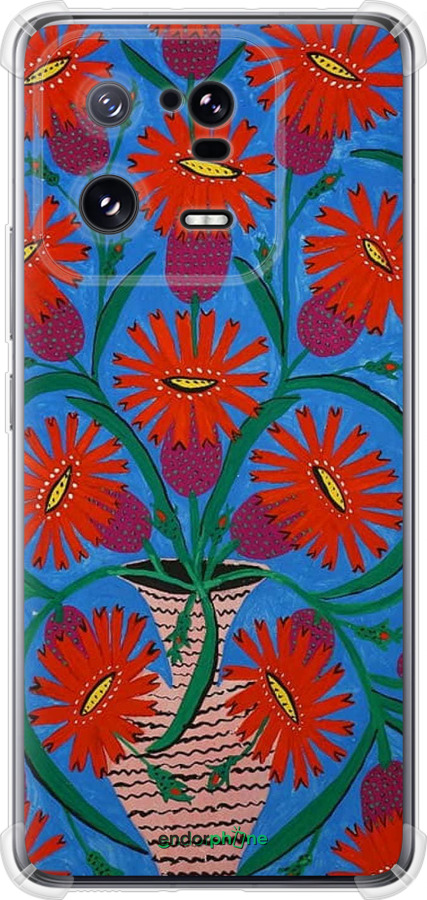 Силіконовий протиударний с посиленими кутами чехол Примаченко для Xiaomi 13 Pro - 5909sp-2959 изображение 