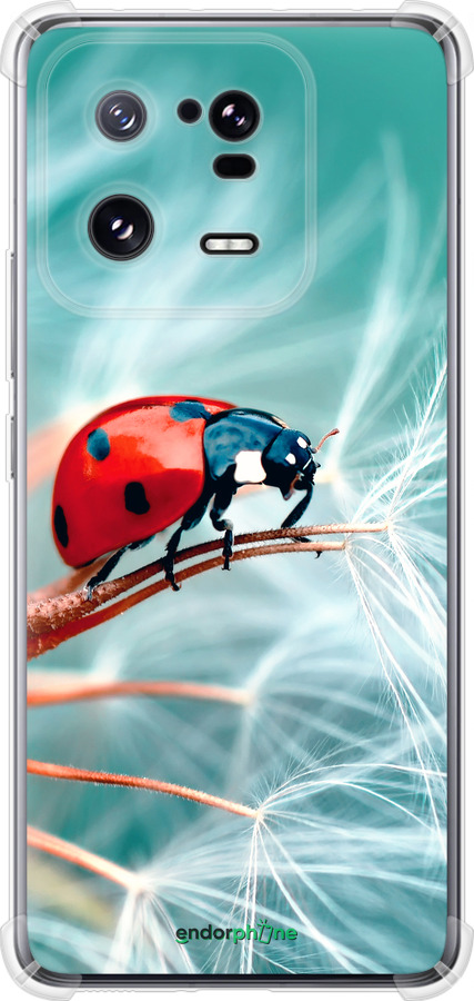 Силикон с усиленными углами чехол Божья коровка для Xiaomi 13 Pro - 6049sp-2959 изображение 