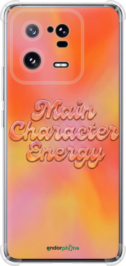 Силіконовий протиударний с посиленими кутами чехол Aura Gradient Main Character Energy Aesthetic Y2K для Xiaomi 13 Pro - 6783sp-2959 изображение 
