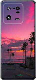 Силіконовий чехол Пальми для Xiaomi 13 Pro - 5873u-2959 изображение 