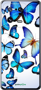 Силіконовий чехол Метелики для Xiaomi 13 Pro - 6023u-2959 изображение 