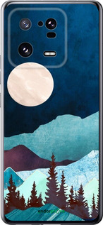 Силіконовий чехол Гірська ідилія нічний краєвид для Xiaomi 13 Pro - 6488u-2959 изображение 