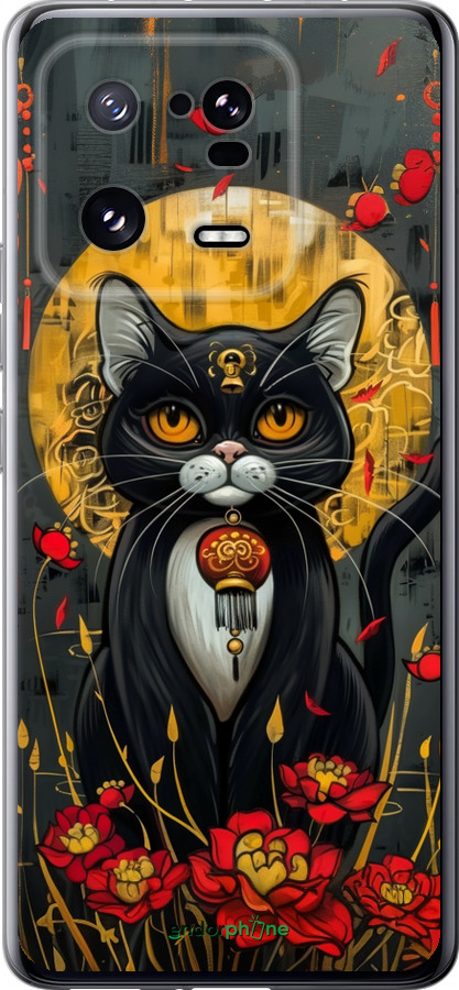 Силиконовый чехол China Cat для Xiaomi 13 Pro - 6134u-2959 изображение 