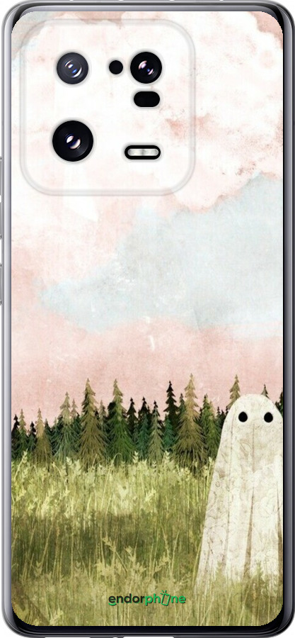 Силиконовый чехол Привидение для Xiaomi 13 Pro - 6401u-2959 изображение 