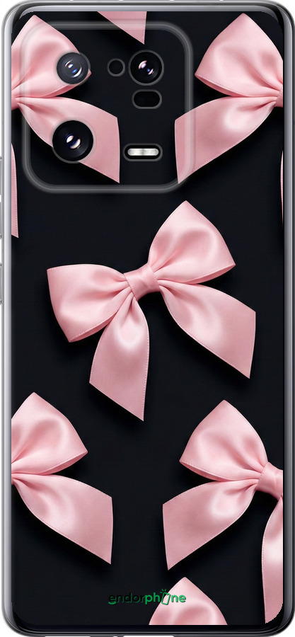 Силиконовый чехол Coquette Ribbons Dark Coquette для Xiaomi 13 Pro - 6767u-2959 изображение 