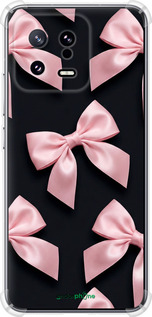 Силикон с усиленными углами чехол 'Coquette Ribbons Dark Coquette' для Xiaomi 13 изображение 4