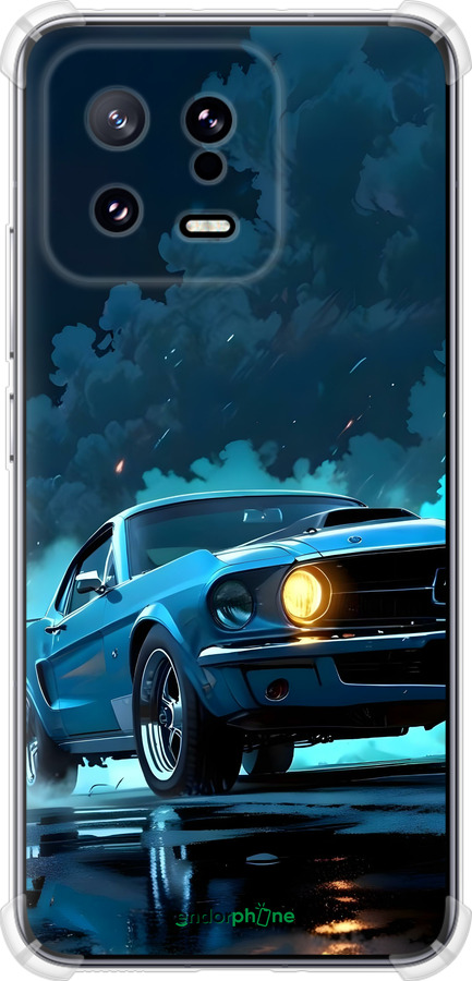 Силикон с усиленными углами чехол Форд мустанг для Xiaomi 13 - 6374sp-2957 изображение 