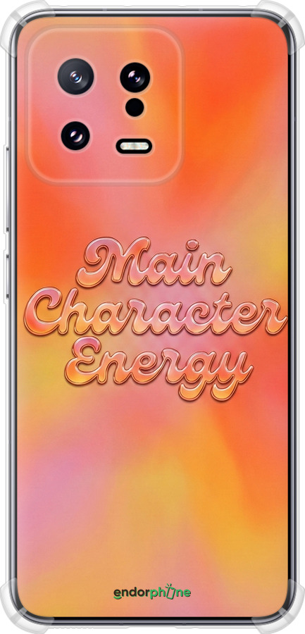 Силикон с усиленными углами чехол Aura Gradient Main Character Energy Aesthetic Y2K для Xiaomi 13 - 6783sp-2957 изображение 