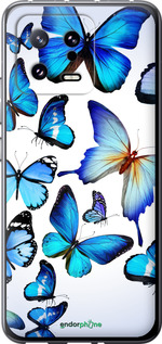 Силіконовий чехол Метелики для Xiaomi 13 - 6023u-2957 изображение 