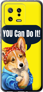 Силіконовий чехол чехол с корги You Can Do It для Xiaomi 13 - 6184u-2957 изображение 