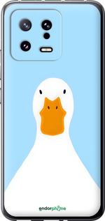 Силиконовый чехол Гусь для Xiaomi 13 - 6350u-2957 изображение 