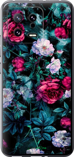 Силіконовий чехол Сад та троянди для Xiaomi 13 - 6483u-2957 изображение 
