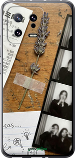 Силиконовый чехол Aesthetic Scrapbook Collage для Xiaomi 13 - 6773u-2957 изображение 