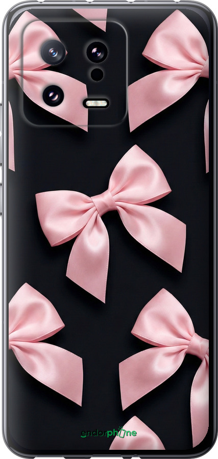 Силиконовый чехол Coquette Ribbons Dark Coquette для Xiaomi 13 - 6767u-2957 изображение 