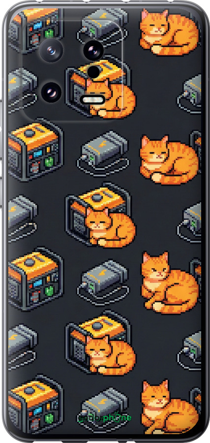 Силіконовий чехол Autonomous Zone для Xiaomi 13 - 6771u-2957 изображение 