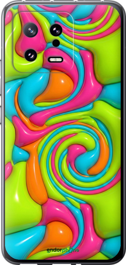 Силиконовый чехол Y2K Jelly Dream для Xiaomi 13 - 6780u-2957 изображение 