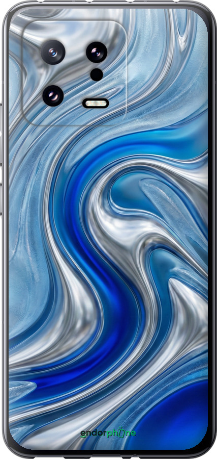 Силиконовый чехол Liquid Chrome для Xiaomi 13 - 6781u-2957 изображение 