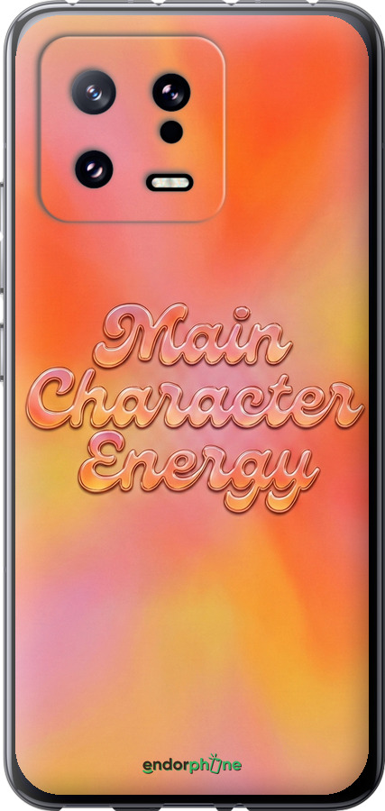 Силиконовый чехол Aura Gradient Main Character Energy Aesthetic Y2K для Xiaomi 13 - 6783u-2957 изображение 