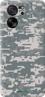 Силиконовый чехол Камуфляж для Xiaomi 13T PRO - 1085u-3810 изображение 