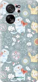 Силиконовый чехол Котята v3 для Xiaomi 13T PRO - 1223u-3810 изображение 