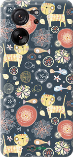 Силиконовый чехол Котята v4 для Xiaomi Redmi K60 Ultra - 1224u-4143 изображение 