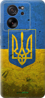Силиконовый чехол Флаг и герб Украины 2 для Xiaomi 13T PRO - 378u-3810 изображение 