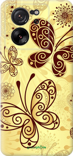 Силиконовый чехол Красивые бабочки для Xiaomi 13T - 4170u-4142 изображение 