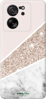 Силиконовый чехол Пастельный мрамор для Xiaomi 13T - 4342u-4142 изображение 