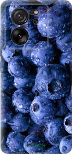 Силиконовый чехол Голубика для Xiaomi 13T - 4459u-4142 изображение 