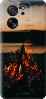 Силиконовый чехол Огонь для Xiaomi Redmi K60 Ultra - 6021u-4143 изображение 