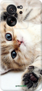 Силиконовый чехол Котик для Xiaomi 13T PRO - 6024u-3810 изображение 
