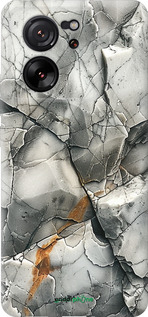 Силиконовый чехол Серый мрамор для Xiaomi Redmi K60 Ultra - 6041u-4143 изображение 