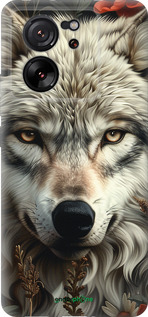 Силиконовый чехол Волчий взгляд для Xiaomi Redmi K60 Ultra - 6066u-4143 изображение 