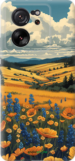 Силиконовый чехол Украинское поле для Xiaomi Redmi K60 Ultra - 6082u-4143 изображение 