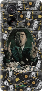 Силиконовый чехол Волк с валл стрит для Xiaomi Redmi K60 Ultra - 6287u-4143 изображение 