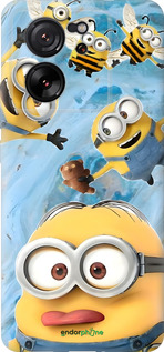 Силиконовый чехол Миньоны для Xiaomi Redmi K60 Ultra - 6386u-4143 изображение 